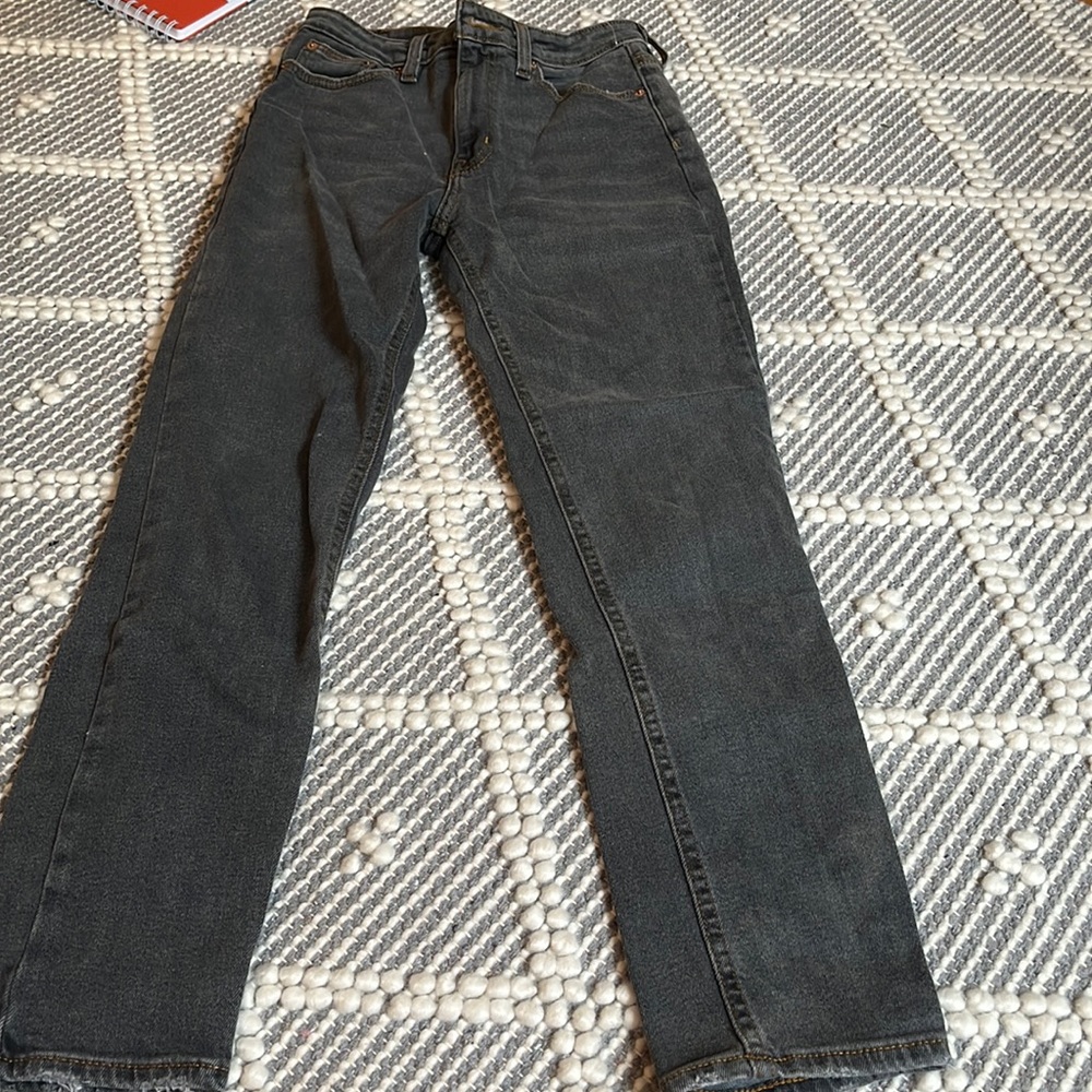 BDG Girlfriend High-Rise Black Jeans